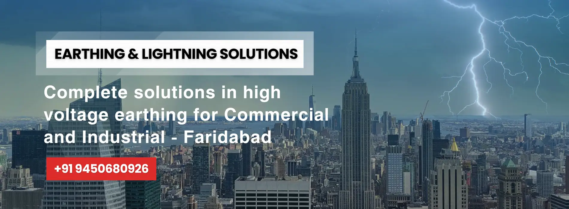 Earthing Manufacturer in Faridabad