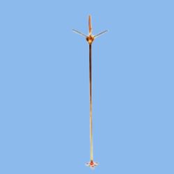 17.2MM Copper Bonded Lightning Arrester 1 Meter