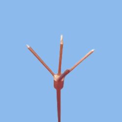 17.2MM Copper Bonded Lightning Arrester 1 Meter